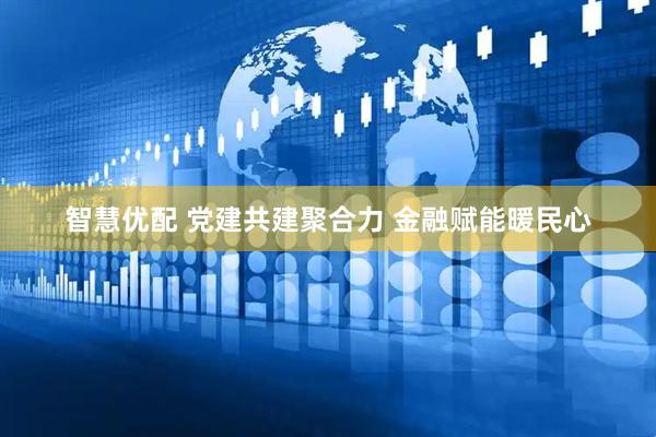 智慧优配 党建共建聚合力 金融赋能暖民心