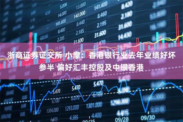 浙商证券证交所 小摩：香港银行业去年业绩好坏参半 偏好汇丰控股及中银香港