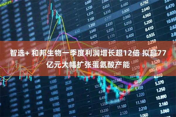 智选+ 和邦生物一季度利润增长超12倍 拟超77亿元大幅扩张蛋氨酸产能