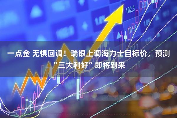 一点金 无惧回调！瑞银上调海力士目标价，预测“三大利好”即将到来