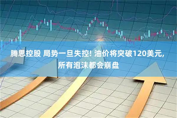 腾思控股 局势一旦失控! 油价将突破120美元, 所有泡沫都会崩盘