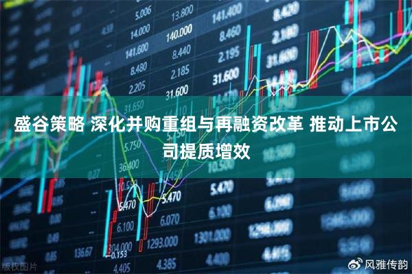 盛谷策略 深化并购重组与再融资改革 推动上市公司提质增效